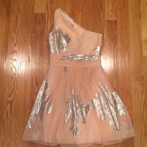 Semi formal one shoulder dress